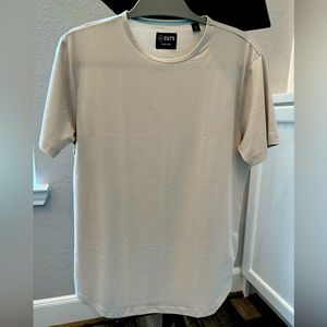 Brand new NEVER WORN Cuts smoke grey curved Tee